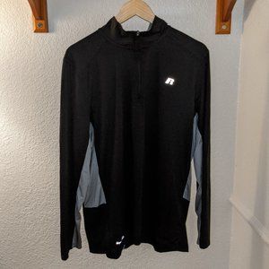 Russell Lightweight Quick-Drying Black Pullover